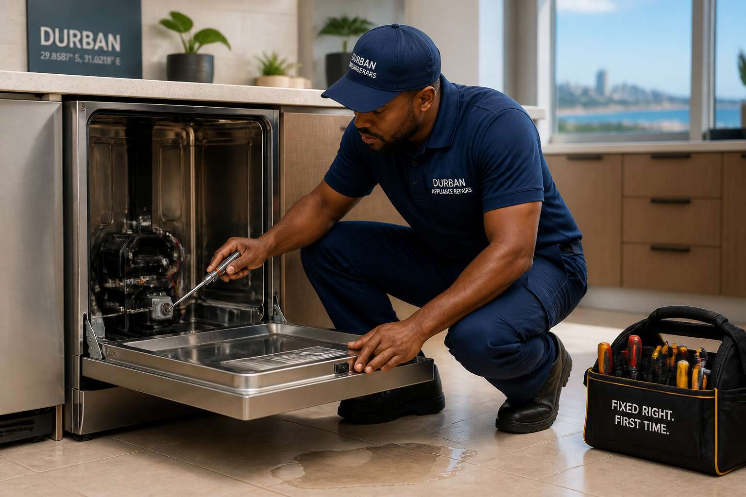 same day dishwasher repairs Durban